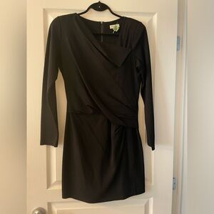 black criss cross dress